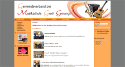 Desktop Screenshot of musikschule.gerungs.at
