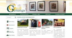 Desktop Screenshot of gerungs.at